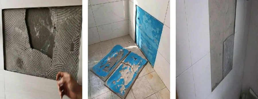 防水层贴砖之后，瓷砖为什么会脱落？一定是防水层有问题吗?插图